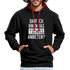 Darf ich ihnen das tschüss anbieten Sarkasmus witziger Hoodie - black/red