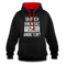 Darf ich ihnen das tschüss anbieten Sarkasmus witziger Hoodie - black/red