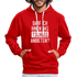 Darf ich ihnen das tschüss anbieten Sarkasmus witziger Hoodie - red/white