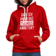 Darf ich ihnen das tschüss anbieten Sarkasmus witziger Hoodie - red/white