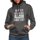 Darf ich ihnen das tschüss anbieten Sarkasmus witziger Hoodie - charcoal/black