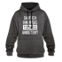 Darf ich ihnen das tschüss anbieten Sarkasmus witziger Hoodie - charcoal/black