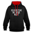 Ich verstehe die Frage nicht witziger lustiger Hoodie - black/red