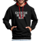 Ich verstehe die Frage nicht witziger lustiger Hoodie - black/red