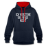 Ich verstehe die Frage nicht witziger lustiger Hoodie - navy/red