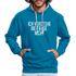 Ich verstehe die Frage nicht witziger lustiger Hoodie - peacock blue/heather grey