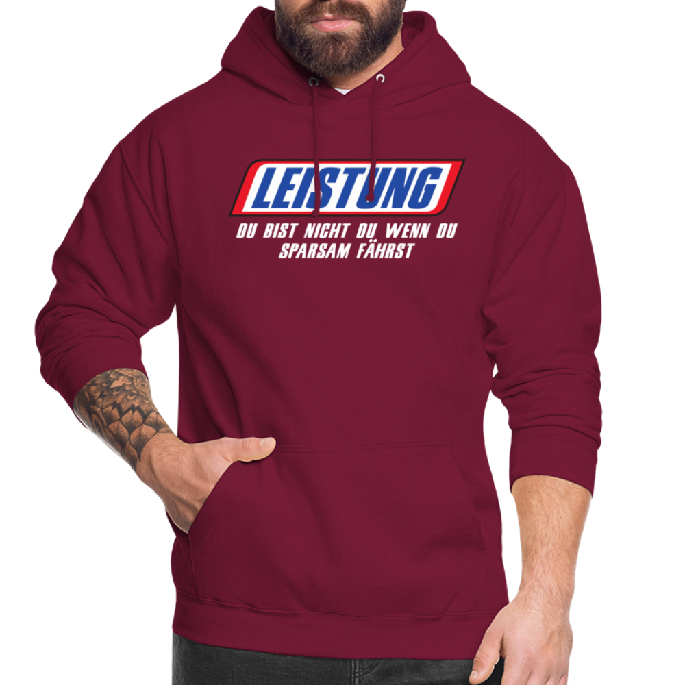 Leistung Du bist nicht du wenn du sparsam fährst Mechaniker Mechatroniker Hoodie - bordeaux