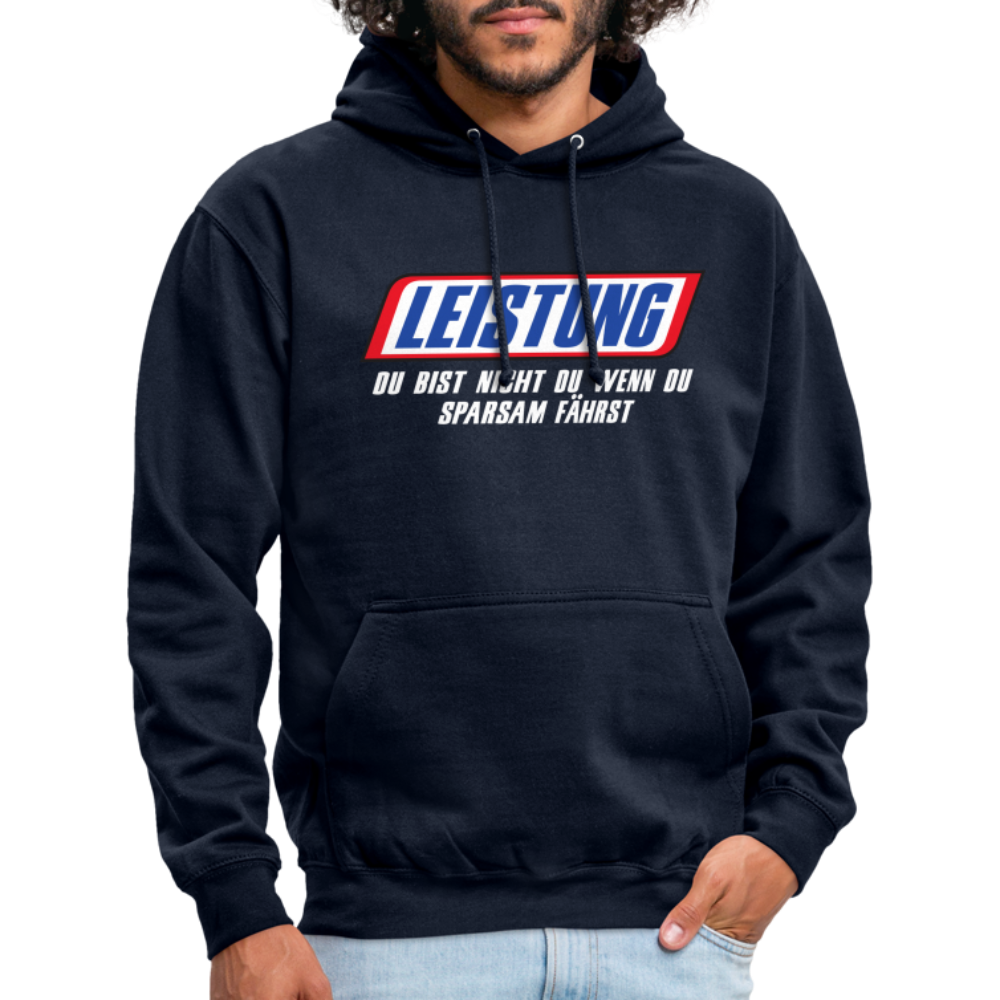 Leistung Du bist nicht du wenn du sparsam fährst Mechaniker Mechatroniker Hoodie - navy