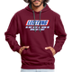 Leistung Du bist nicht du wenn du sparsam fährst Mechaniker Mechatroniker Hoodie - burgundy/charcoal