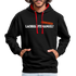 Lachkräftemangel bei uns sicher nicht lustiger Hoodie - black/red