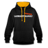 Lachkräftemangel bei uns sicher nicht lustiger Hoodie - black/gold