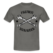 Mechatroniker Mechaniker Premium Schrauber T-Shirt - graphite grey