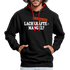 Lachkräftemangel bei uns sicher nicht lustiger Hoodie - black/red