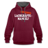 Lachkräftemangel bei uns sicher nicht lustiger Hoodie - burgundy/charcoal