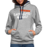 Lachkräftemangel bei uns sicher nicht lustiger Hoodie - heather grey/navy