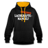 Lachkräftemangel bei uns sicher nicht lustiger Hoodie - black/gold