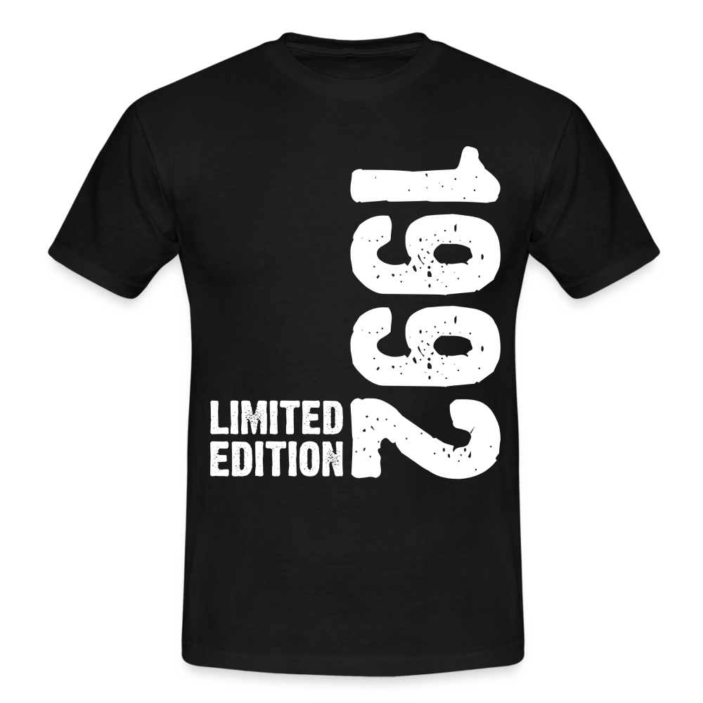 30. Geburtstag Geboren 1992 Limited Edition Retro Männer T-Shirt - black