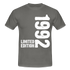 30. Geburtstag Geboren 1992 Limited Edition Retro Männer T-Shirt - graphite grey