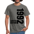 30. Geburtstag Geboren 1992 Limited Edition Retro Männer T-Shirt - graphite grey