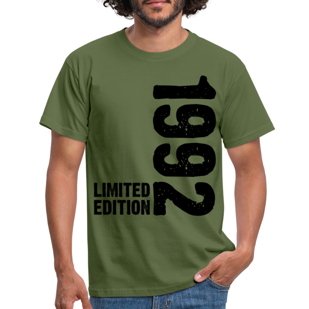 30. Geburtstag Geboren 1992 Limited Edition Retro Männer T-Shirt - military green