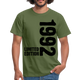 30. Geburtstag Geboren 1992 Limited Edition Retro Männer T-Shirt - military green
