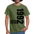 30. Geburtstag Geboren 1992 Limited Edition Retro Männer T-Shirt - military green