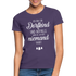 Bin ein Dorfkind - weiß wo Dich niemand findet - witziges Frauen T-Shirt - dark purple