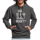 und ... Seid ihr Scholz drauf Kontrast-Hoodie - charcoal/black