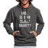 und ... Seid ihr Scholz drauf Kontrast-Hoodie - charcoal/black