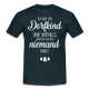 Bin ein Dorfkind - weiß wo Dich niemand findet - witziges T-Shirt - navy