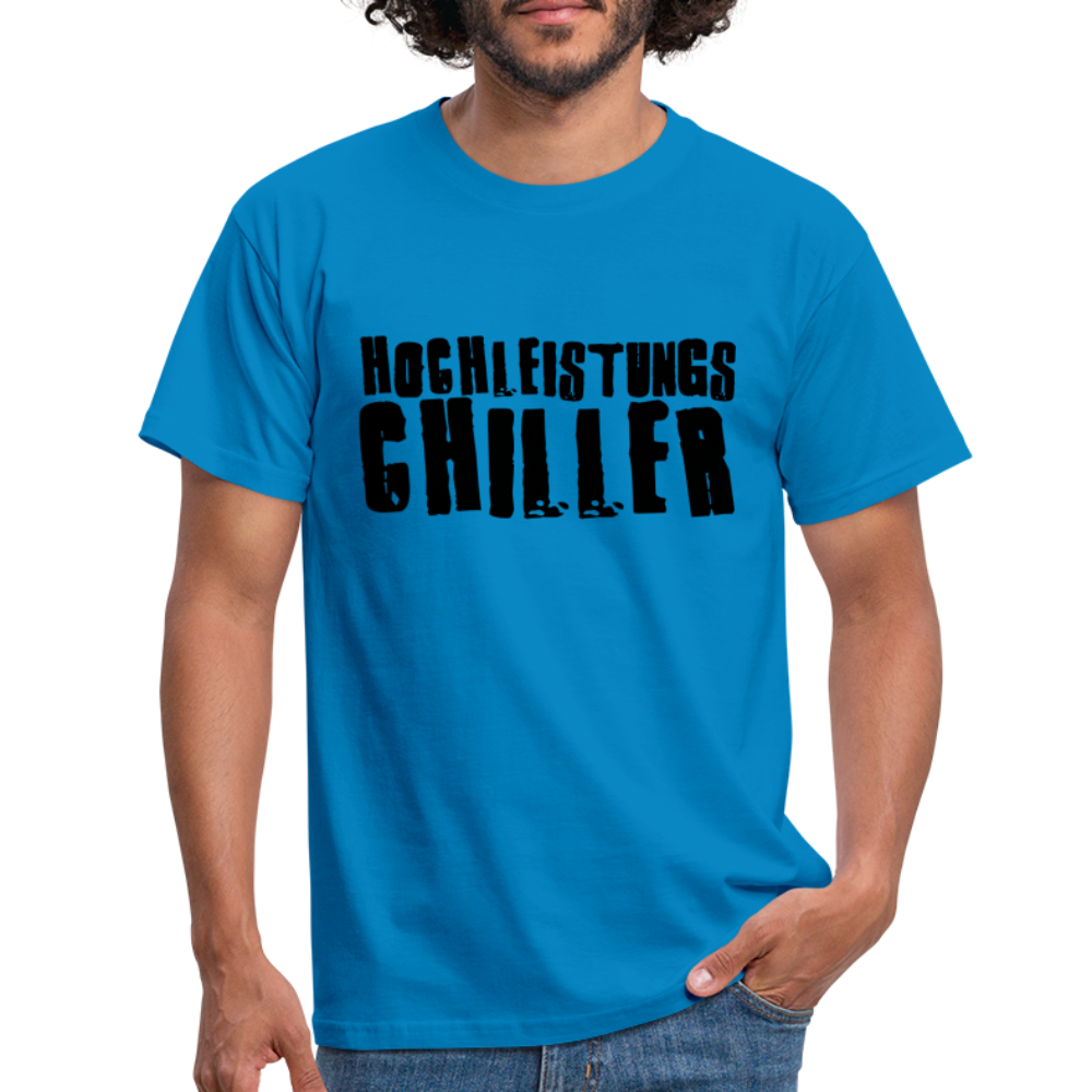 Hochleistungs Chiller Witziges T-Shirt - royal blue
