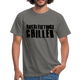 Hochleistungs Chiller Witziges T-Shirt - graphite grey