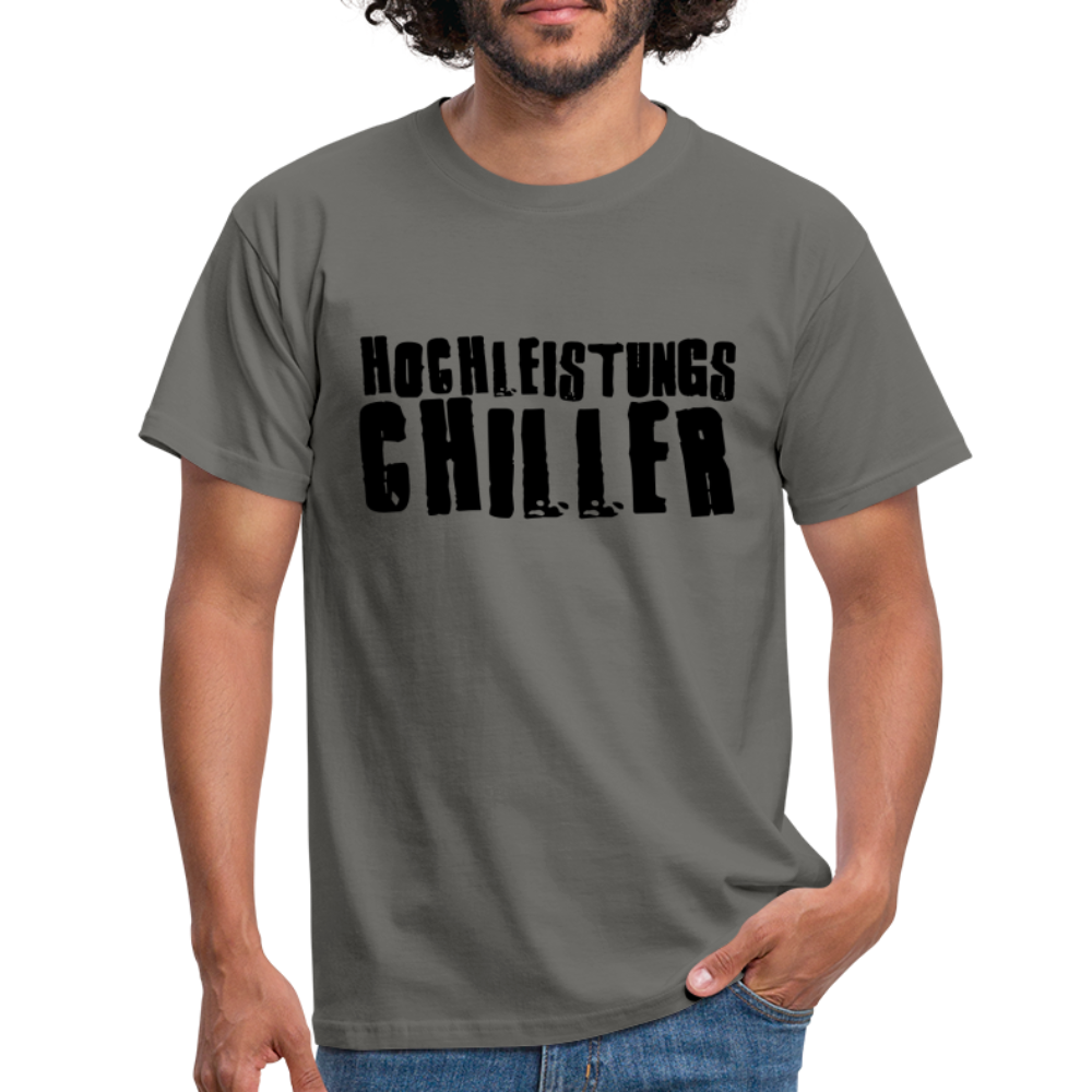 Hochleistungs Chiller Witziges T-Shirt - graphite grey