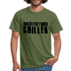 Hochleistungs Chiller Witziges T-Shirt - military green