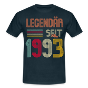 Geburtstags Shirt Im Mai 1993 Geboren Legendär seit 1993, Geschenk T-Shirt - Navy