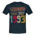 Geburtstags Shirt Im Mai 1993 Geboren Legendär seit 1993, Geschenk T-Shirt - Navy