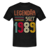 Geburtstags Shirt Im Mai 1989 Geboren Legendär seit 1989 Geschenk T-Shirt - Schwarz