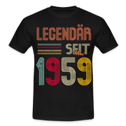 Geburtstags Shirt Im Mai 1959 Geboren Legendär seit 1959 Geschenk T-Shirt - Schwarz