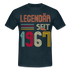 Geburtstags Shirt Im Mai 1967 Geboren Legendär seit 1967 Geschenk T-Shirt - Navy