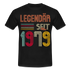 Geburtstags Shirt Im Mai 1979 Geboren Legendär seit 1979 Geschenk T-Shirt - Schwarz