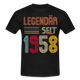 Geburtstags Shirt Im Mai 1958 Geboren Legendär seit 1958 Geschenk T-Shirt - Schwarz