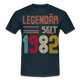 Geburtstags Shirt Im Mai 1982 Geboren Legendär seit 1982 Geschenk T-Shirt - Navy