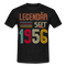 Geburtstags Shirt Im Mai 1956 Geboren Legendär seit 1956 Geschenk T-Shirt - Schwarz