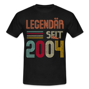 Geburtstags Shirt Im Mai 2004 Geboren Legendär seit 2004 Geschenk T-Shirt - Schwarz