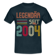 Geburtstags Shirt Im Mai 2004 Geboren Legendär seit 2004 Geschenk T-Shirt - Navy