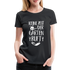 Garten Gärtnerin keine Zeit der Garten ruft Frauen Premium T-Shirt - Schwarz