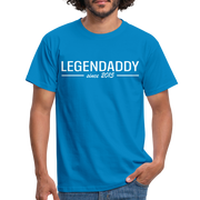 Vatertag Shirt Legendaddy seit 2015 Vatertags Geschenk T-Shirt - Royalblau