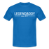 Vatertag Shirt Legendaddy seit 2018 Vatertags Geschenk T-Shirt - Royalblau