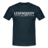 Vatertag Shirt Legendaddy seit 2018 Vatertags Geschenk T-Shirt - Navy