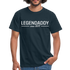 Vatertag Shirt Legendaddy seit 2018 Vatertags Geschenk T-Shirt - Navy
